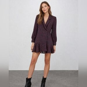 NWOT Zara Blazer Dress in floral print.